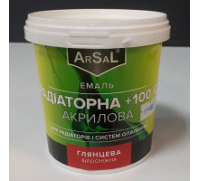 Эмаль акриловая для радиаторов 0,45 л 0,5 кг Арсал