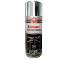 Краска аэрозольная акриловая ASMACO 22 Хром серебро 400 мл