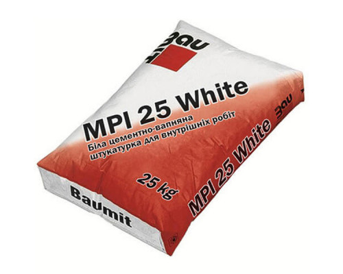 Штукатурка Baumit WHITE 25 (25 кг)