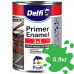 Грунт-эмаль по ржавчине DELFI 3 в 1зеленая 0,9 кг