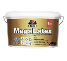 Краска сверхстойкая латексная DUFA MegaLatex D120 (1,4) кг
