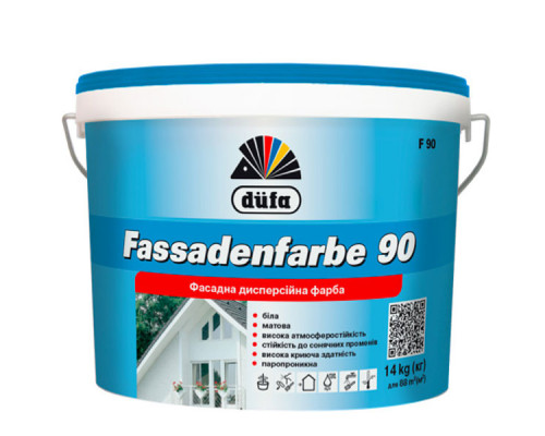 Dufa F90 Fassadenfarbe фасадная краска 14 кг