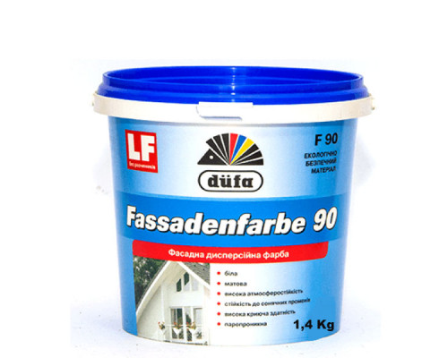 Dufa F90 Fassadenfarbe фасадная краска 1,4 кг