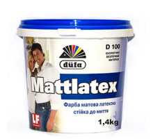 Dufa Mattlatex D100 латексная краска для стен 1.4 кг