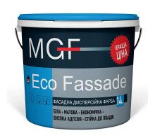 Краска фасадная матовая MGF M690 Eco Fassade 14 кг
