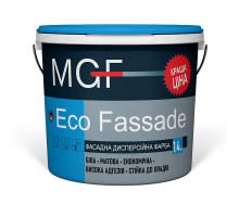 Краска фасадная матовая MGF M690 Eco Fassade 1,4 кг