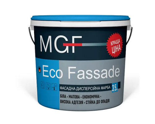 Краска MGF M690 Eco Fassade матовая фасадная 3,5 кг
