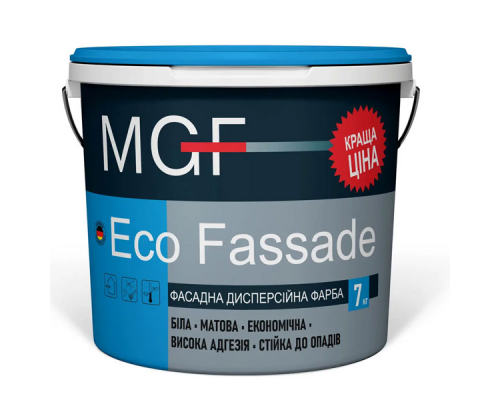 Краска MGF M690 Eco Fassade матовая фасадная 7 кг