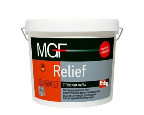 MGF Relief Краска Структурная 15 кг