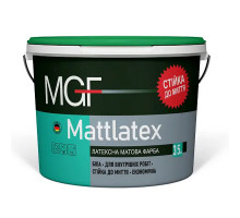 Краска латексная матовая MGF M100 Mattlatex 3,5 кг