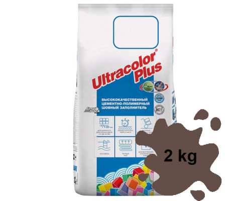 Затирка для швов MAPEI ultracolor plus (шоколад) 2 кг