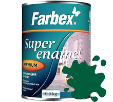 Эмаль алкидная ПФ-115 зеленая Farbex 0.9 кг