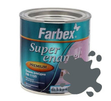 Эмаль алкидная ПФ-115 серая Farbex 0.3 кг