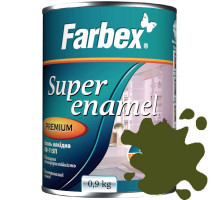Эмаль алкидная ПФ-115 хаки Farbex 0,9 кг