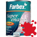 Эмаль Farbex алкидная ПФ-115красная 2,8 кг