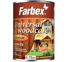 Лак алкидный ПФ-170 для наружных работ глянец Farbex 0.75 л
