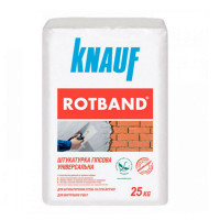 KNAUF ROTBAND (25) кг Штукатурка универсальная гипсовая