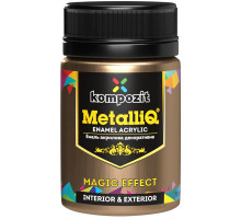 Эмаль акриловая METALLIQ Kompozit бронза 0,07 кг