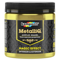 Эмаль акриловая METALLIQ Kompozit золото 0,5 кг