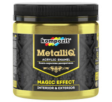 Эмаль акриловая METALLIQ Kompozit золото 0,5 кг