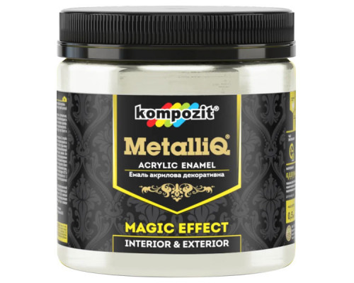 Эмаль акриловая Kompozit METALLIQ жемчужина 0,5 кг