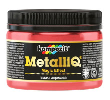 Эмаль акриловая METALLIQ Kompozit красное вино 0,1 кг