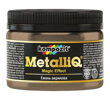 Эмаль акриловая METALLIQ Kompozit римское золото 0,1 кг